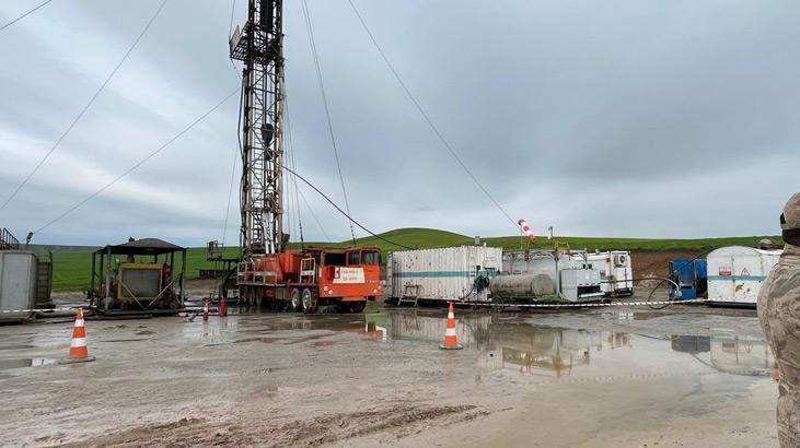 Diyarbakır’da TPAO sondaj çalışmasındaki patlamadan ilk görüntüler