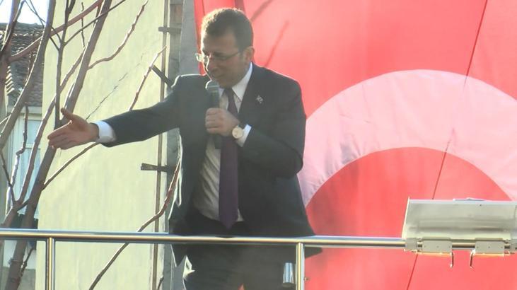 Ekrem İmamoğlu Kocamustafapaşa Meydanı’nda vatandaşlara seslendi