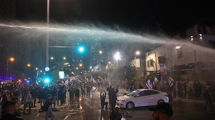 İsrail’de halk ayaklandı! Netanyahu karşıtı protesto