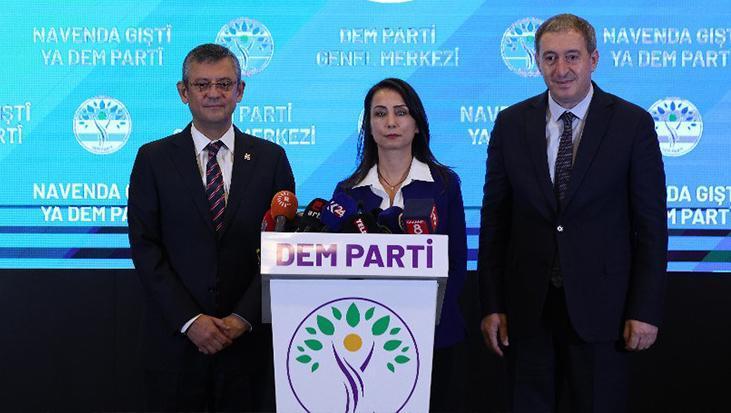 DEM Parti’den Özgür Özel’e sert sözler: Size kaybettireceğiz