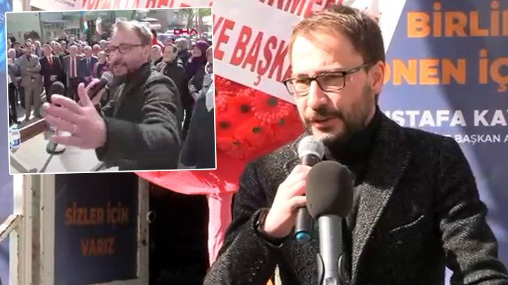 AK Parti’li başkandan konuşmasına bölen belediye anonsuna ‘sesimizi kesemezsin’ çıkışı