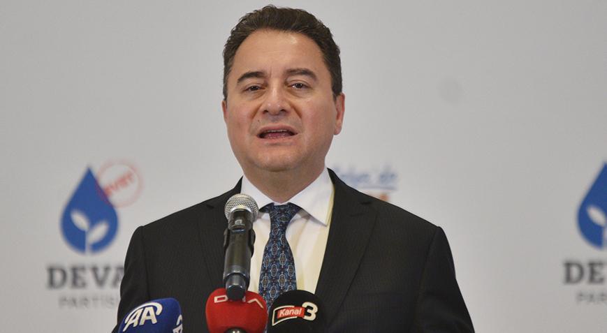 DEVA Partisi Genel Başkanı Babacan: Zaman, bu siyaset zihniyetini değiştirme zamanı