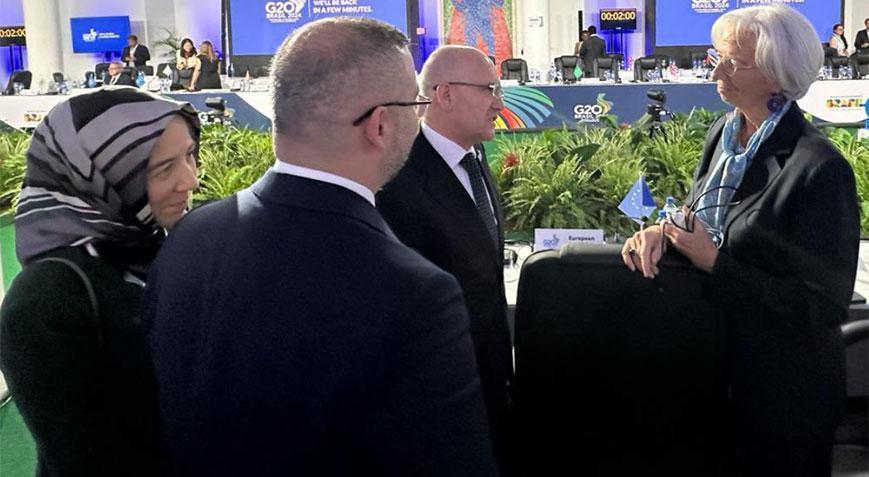 Bakan Şimşek’ten G20 Bakanlar ve Merkez Bankası Başkanları toplantısında kritik temaslar