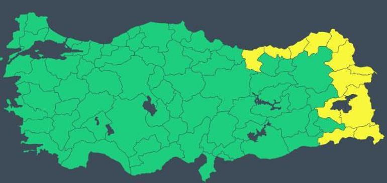 Son dakika... Meteoroloji'den yeni uyarı geldi! 2 kentte eğitime kar engeli