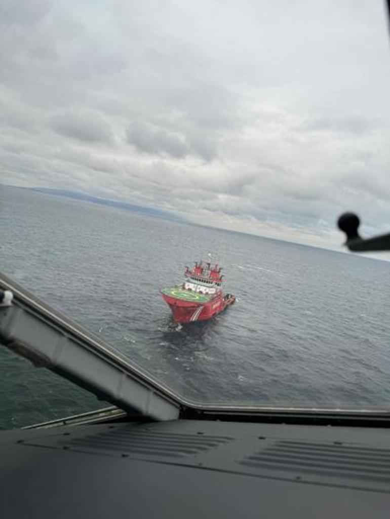 Marmara'da batan gemideki 6 denizciden 2'sinin cansız bedenleri tespit edildi