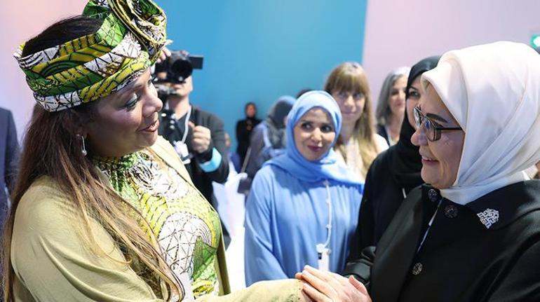 Emine Erdoğan'dan BAE'de Gazze çağrısı