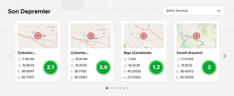 Son dakika... Afyonkarahisar'da deprem! AFAD verileri paylaştı