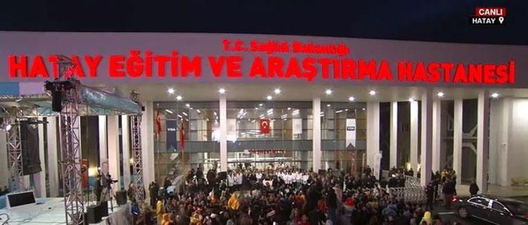 Son dakika: Hatay'a 2 yeni devlet hastanesi! Erdoğan: Şehirlerimizi en kısa sürede ayağa kaldıracağız