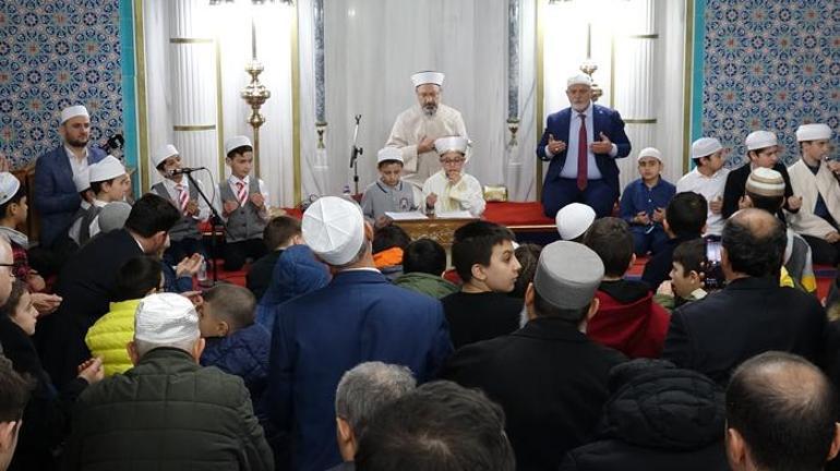 Diyanet İşleri Başkanı Erbaş: İbadet eden nesillerle daha huzurlu olacağız