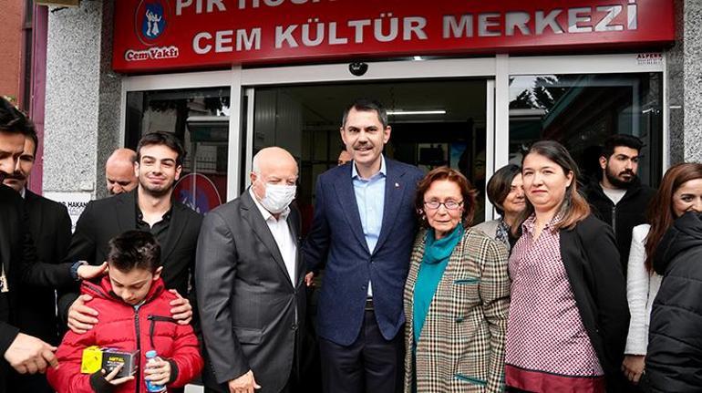 Murat Kurum, Cem Vakfı Genel Merkezi’ni ziyaret etti