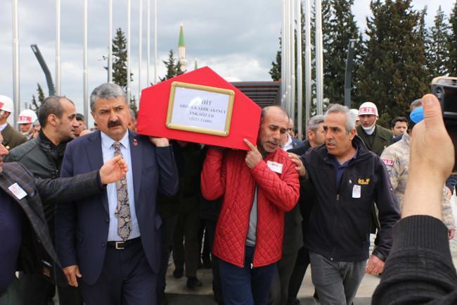 İdlib Şehidi Akıncı memleketi Adıyaman'da uğurlandı