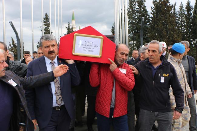 İdlib Şehidi Akıncı memleketi Adıyaman'da uğurlandı