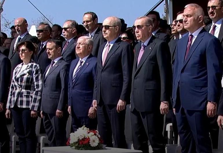 Erdoğan: Çanakkale'de yazılan destandan alacağımız çok önemli dersler olacağına inanıyoruz