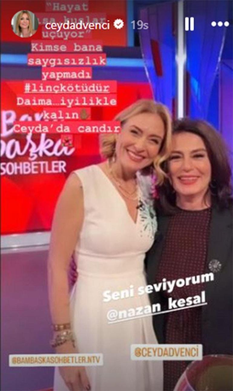 Nazan Kesal'la ilgili sözleri tepki çekmişti! Ceyda Düvenci sessizliğini bozdu