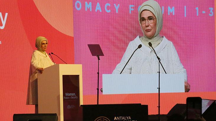 Emine Erdoğan: Dünya liderleri 30 bin insan katledilirken hangi gerekçe ile sessiz kalabilir