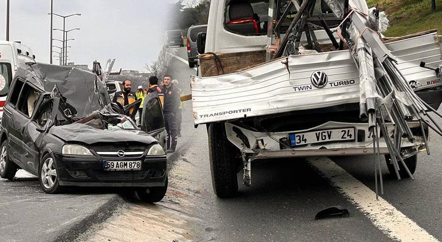 Son dakika… Avcılar’da zincirleme kaza! 2 kişi öldü 4 kişi yaralandı