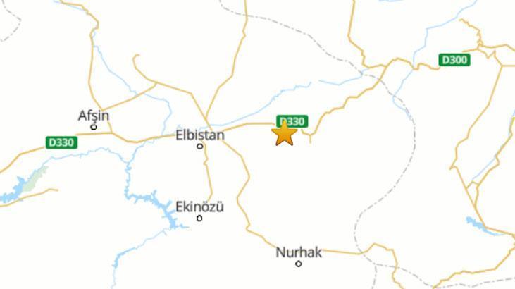 Kahramanmaraş’ta 4.4 büyüklüğünde deprem