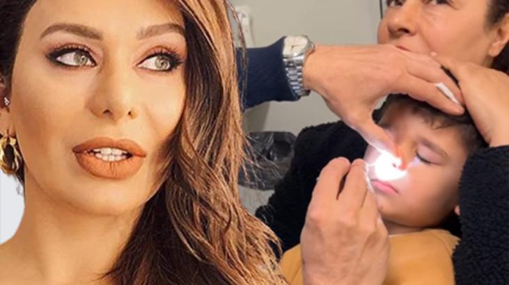 Ebru Şancı Öztürk’ün oğlunun burnuna boncuk kaçtı