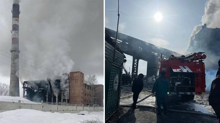 Termik santralde korkutan patlama: Dumanlar gökyüzüne yükseldi