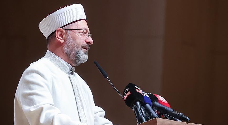 Diyanet İşleri Başkanı Ali Erbaş: Şiir insana aksiyoner bir kişilik kazandıran muazzam bir sanattır
