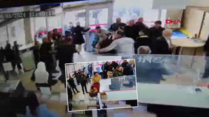 PTT şubesinde güvenlik görevlisi bıçaklandı