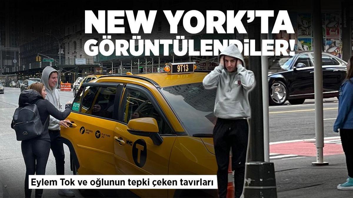 Son dakika… Eylem Tok ve oğlu Timur Cihantimur New York sokaklarında! Görüntüleri ortaya çıktı