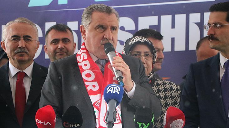 Bakan Bak’tan Bolu’ya stadyum sözü: Hayırlı olsun!