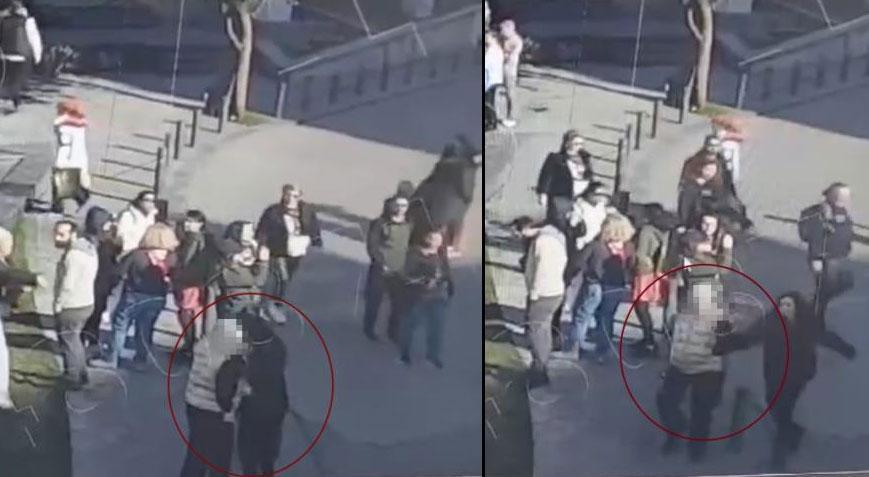 Yer: Şişhane! Yankesiciye film gibi suçüstü