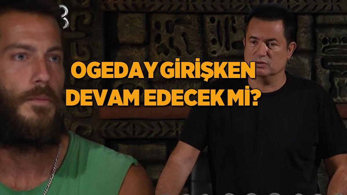 Survivor All Star 2024’e Ogeday Girişken devam edecek mi? Acun Ilıcalı konseyde açıkladı