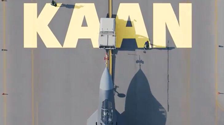 Milli muharip uçak KAAN boyandı