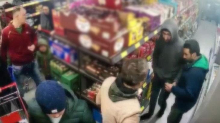 İstanbul’da market reyonlarının arasında uyuşturucu alışverişi