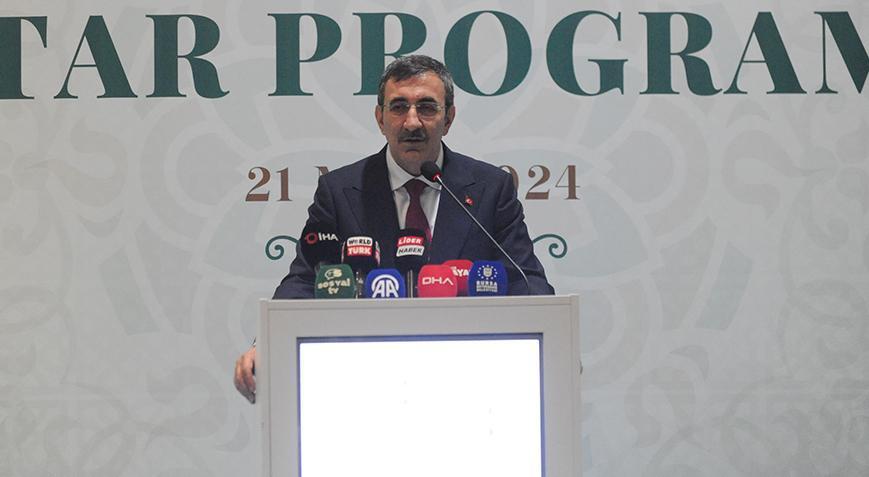 Cevdet Yılmaz: AK Parti ve Cumhur İttifakı milletin bağrından çıkmış siyasi hareketler