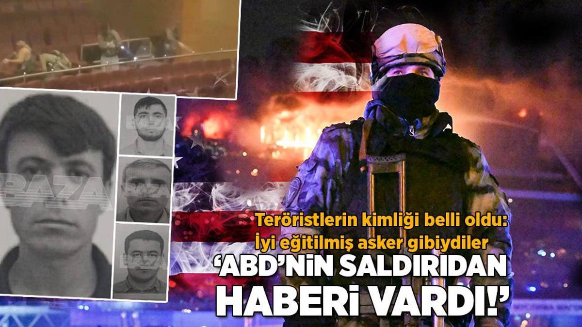 Rusya’daki saldırıda son dakika… ‘ABD’nin her şeyden haberi vardı!’ Teröristlerin kimliği belli oldu: İyi eğitilmiş asker gibiydiler
