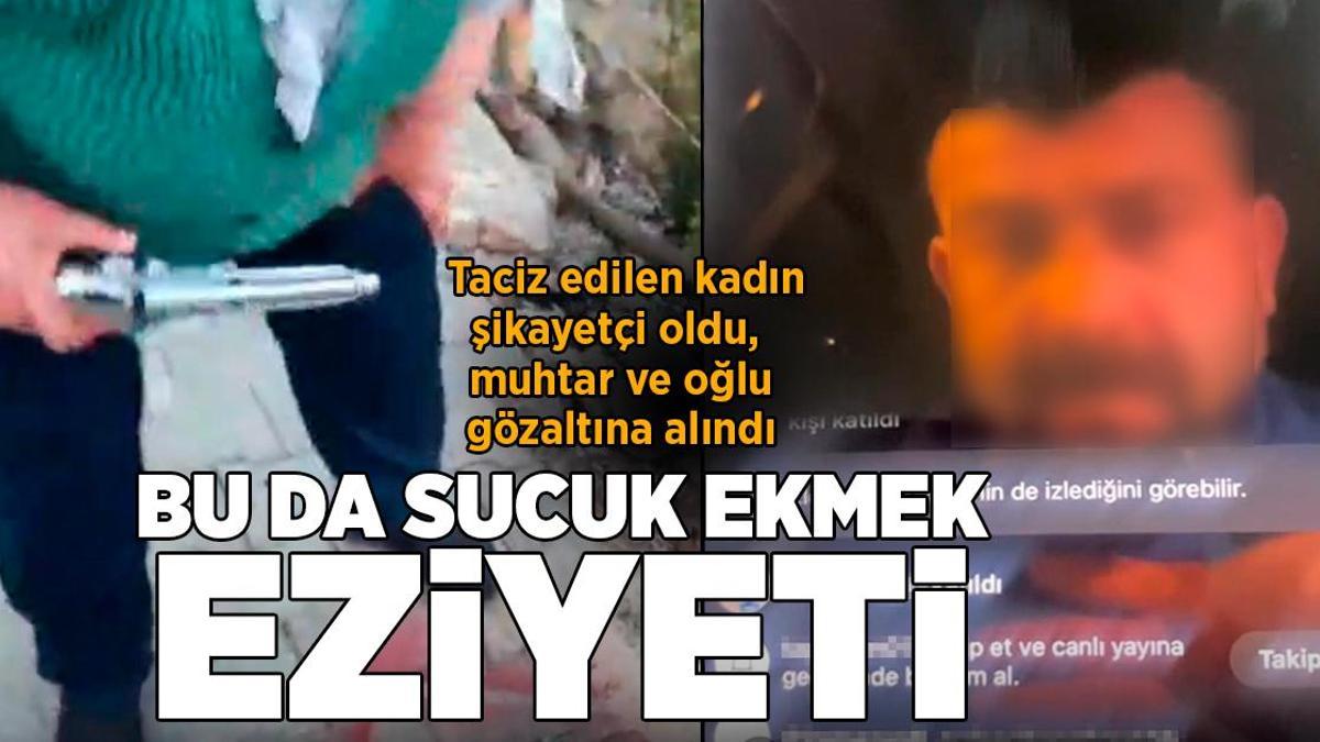 Sucuk ekmek dükkanı açan kadına taciz: Sana burada ekmek yedirmeyeceğim
