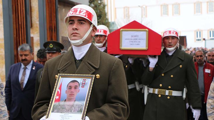 İdlib Şehidi Akıncı memleketi Adıyaman’da uğurlandı