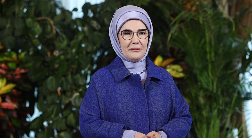 Emine Erdoğan’dan BM’de sıfır atık mesajı: Sürdürülebilirlikle ilgili somut adımlar atmalıyız