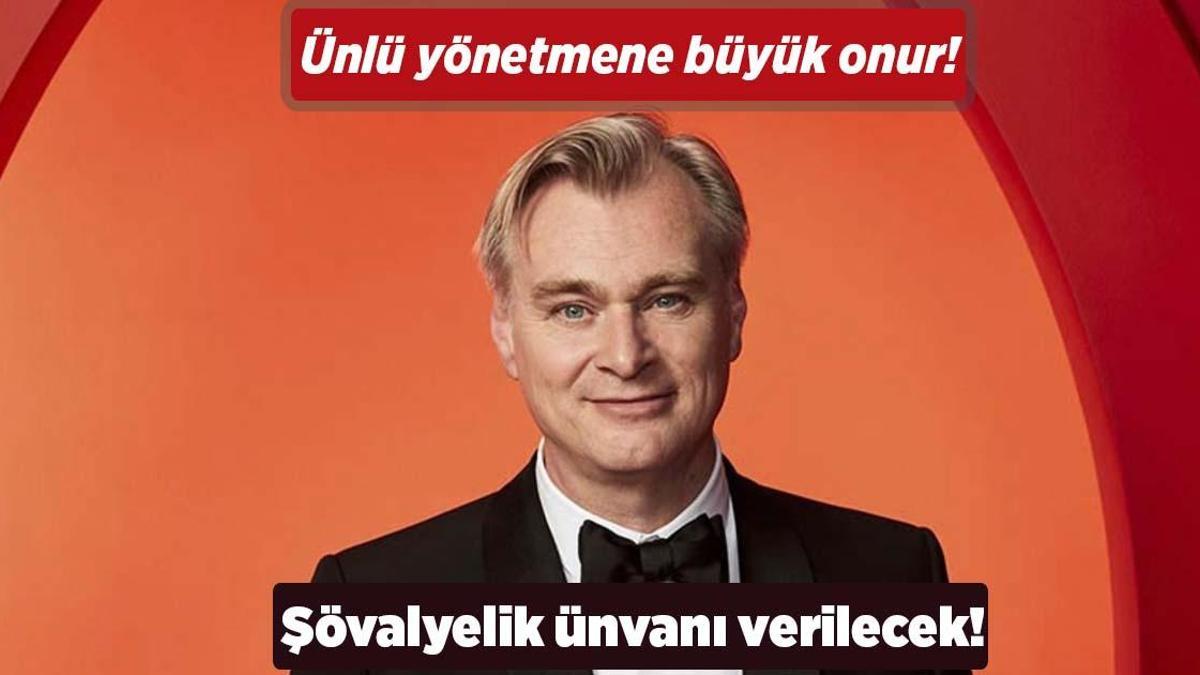Christopher Nolan’a büyük onur! Şövalyelik ünvanı verilecek!