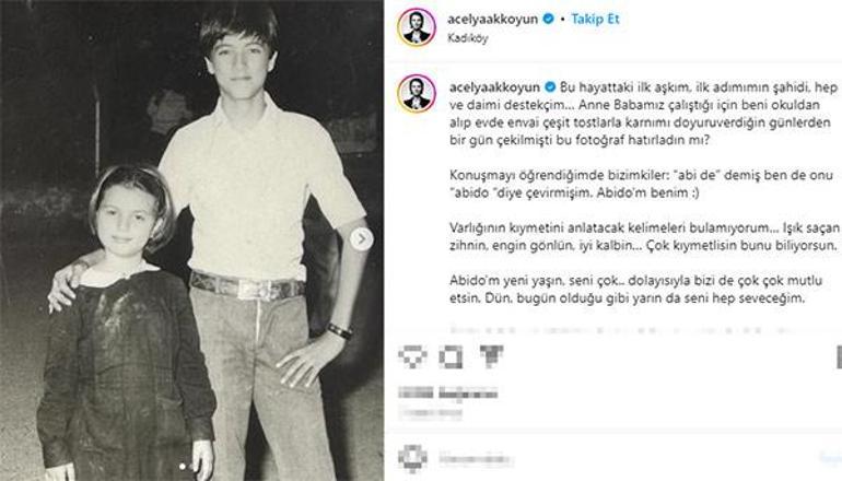 'Bu hayattaki ilk aşkım! Bu fotoğrafı hatırladın mı?'