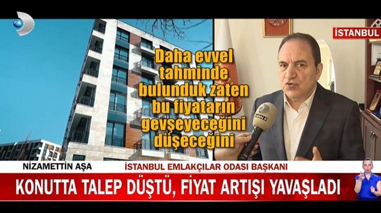 Konut alacaklar dikkat! Talep düştü, fiyat artışı yavaşladı