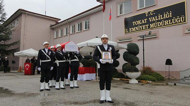 Kalp krizinden hayatını kaybeden polis memuruna veda