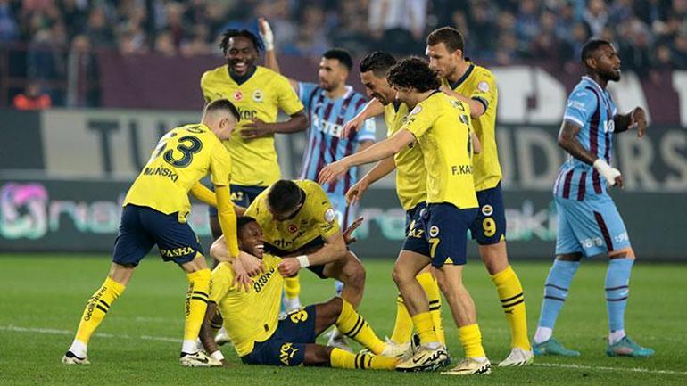 Trabzonspor-Fenerbahçe maçında Fred-Tadic ikilisi alev aldı! İlke imza attı