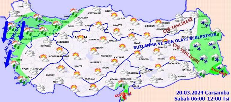 Son dakika... Meteoroloji yeni haritayı paylaştı! İşte il il kar ve yağmur beklenen yerler...