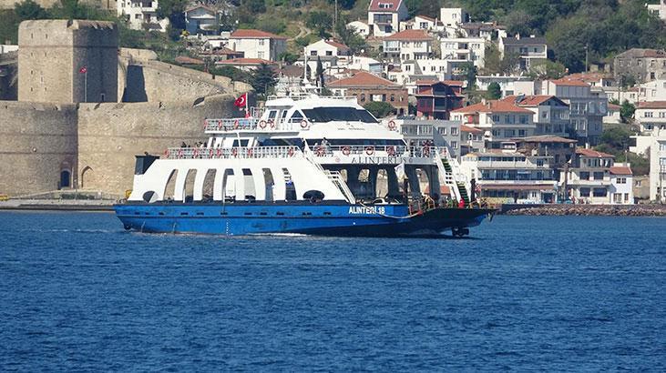 Çanakkale'de bu kez feribot kuyruğu oluşmadı