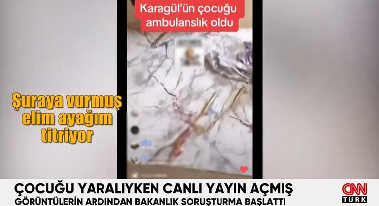 Çocuğu yaralıyken TikTok'ta canlı yayın açmıştı! 'Karagül'ün çocukları hakkında karar