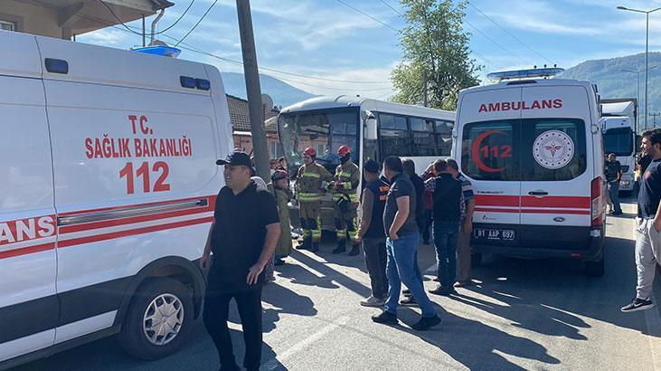 İki ilden peş peşe kaza haberleri geldi! 30 kişi yaralandı