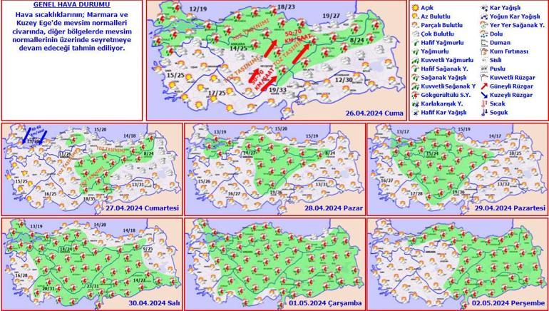 Son dakika... Meteoroloji’den flaş uyarı! Bugün 44, yarın 35 kentte ‘sarı’ alarm: Pazar gününe dikkat