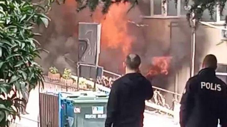 İstanbul’da gece kulübünde yangın faciası! Bölgeden ilk görüntüler