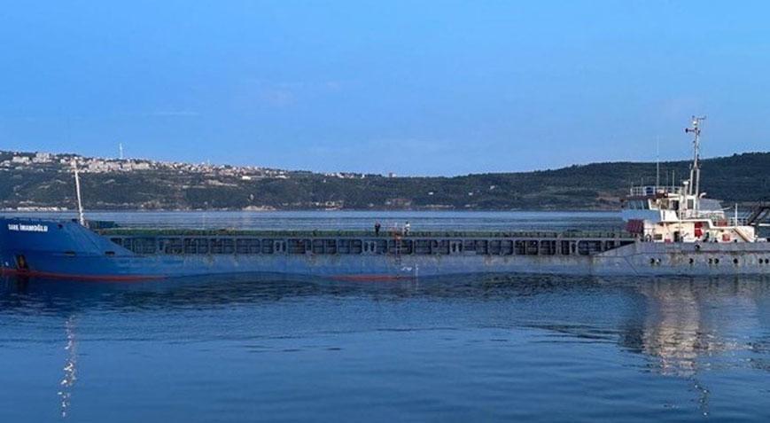 Çanakkale Boğazı’nda kargo gemisi makine arızası yaptı