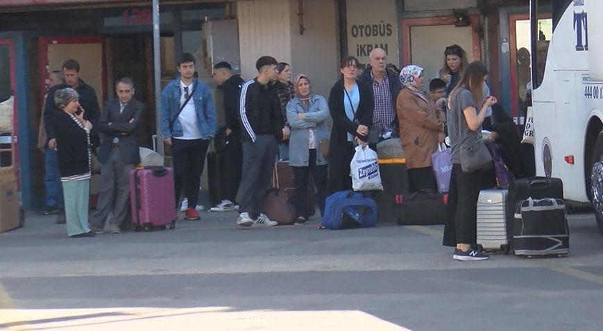 15 Temmuz Demokrasi Otogarı’nda bayram yoğunluğu