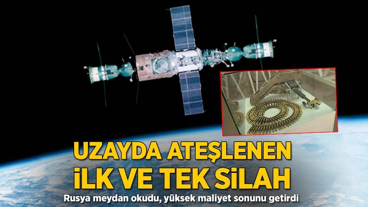 Uzayda ateşlenen ilk ve tek silah! Rusya meydan okudu, yüksek maliyet sonunu getirdi
